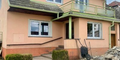 Nová plastová okna a dveře RD Sedlec